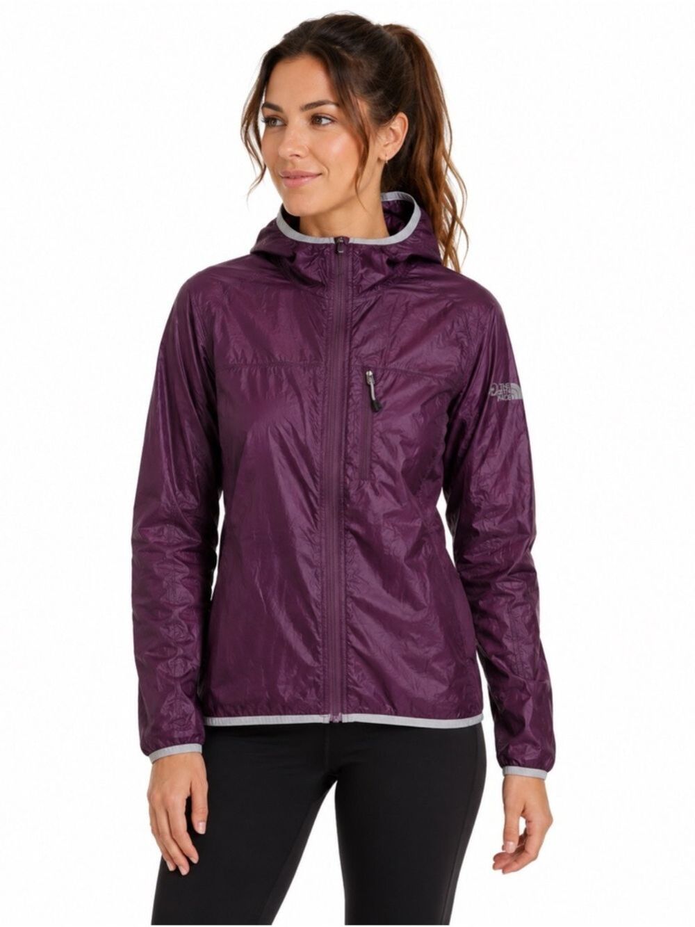 Eastern Mountain Sports Purple Lightweight Running Activewear Jacket Size XS